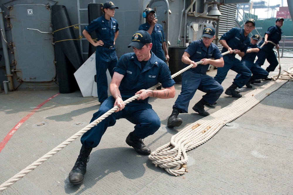 George Washington Carrier Strike Group patrols western Pacific