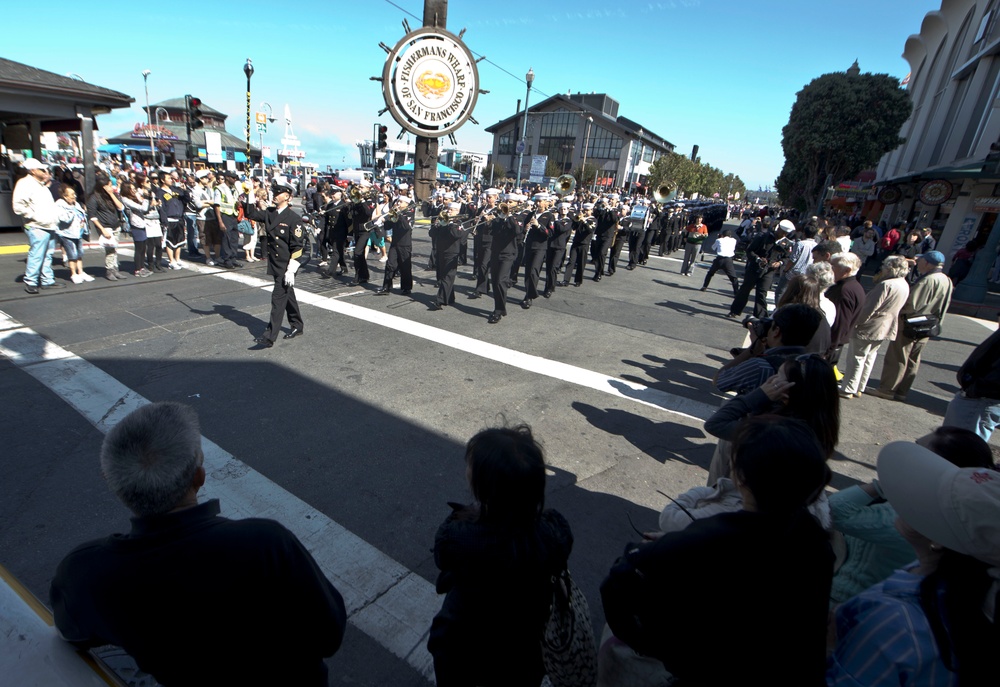 Sailors participate in San Francisco Fleet Week 2012