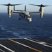 MV-22 Osprey prepares to land
