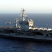MV-22 Osprey prepares to land aboard USS Nimitz