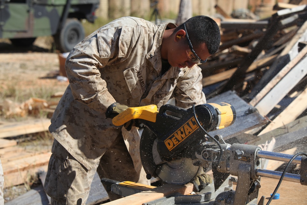 Marines make repairs, enable future training evolutions