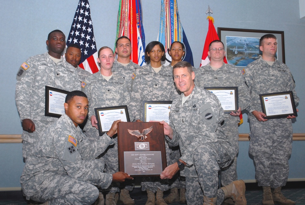 17th Fires Brigade soldiers recognized for 'setting the standard'
