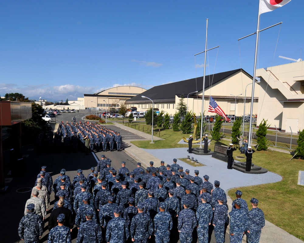 Navy Misawa celebrates US Navy's 237th birthday