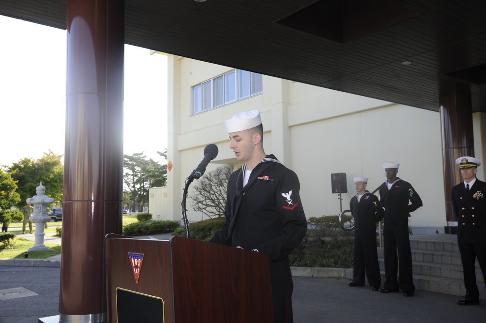 Navy Misawa celebrates US Navy's 237th birthday