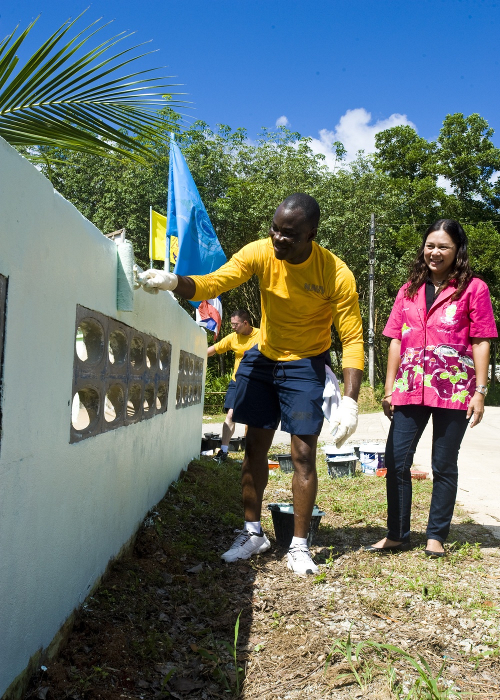 Community service project in Thailand