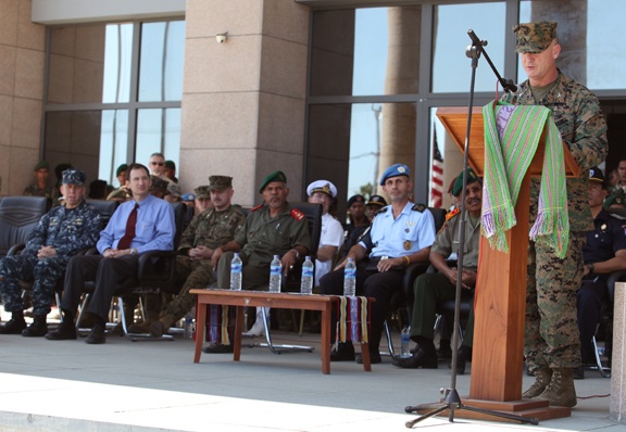 Exercise Crocodilo 2012 opening ceremony