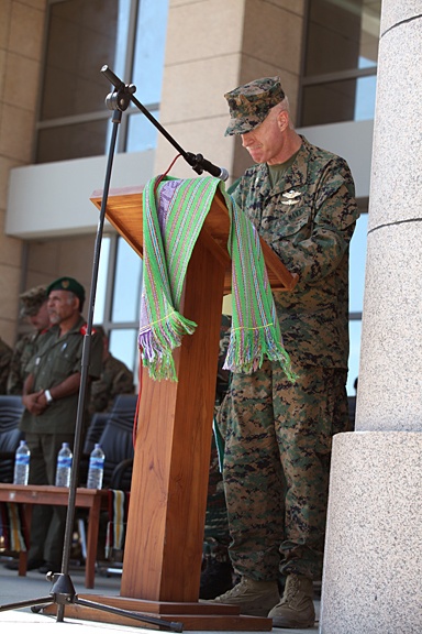 Exercise Crocodilo 2012 opening ceremony