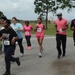 Sailors run in Pink Ribbon 5K