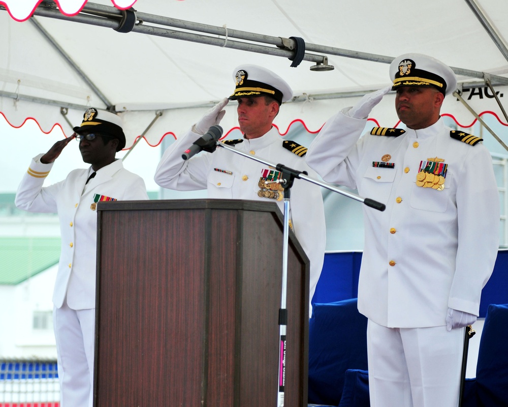 Parading of the colors