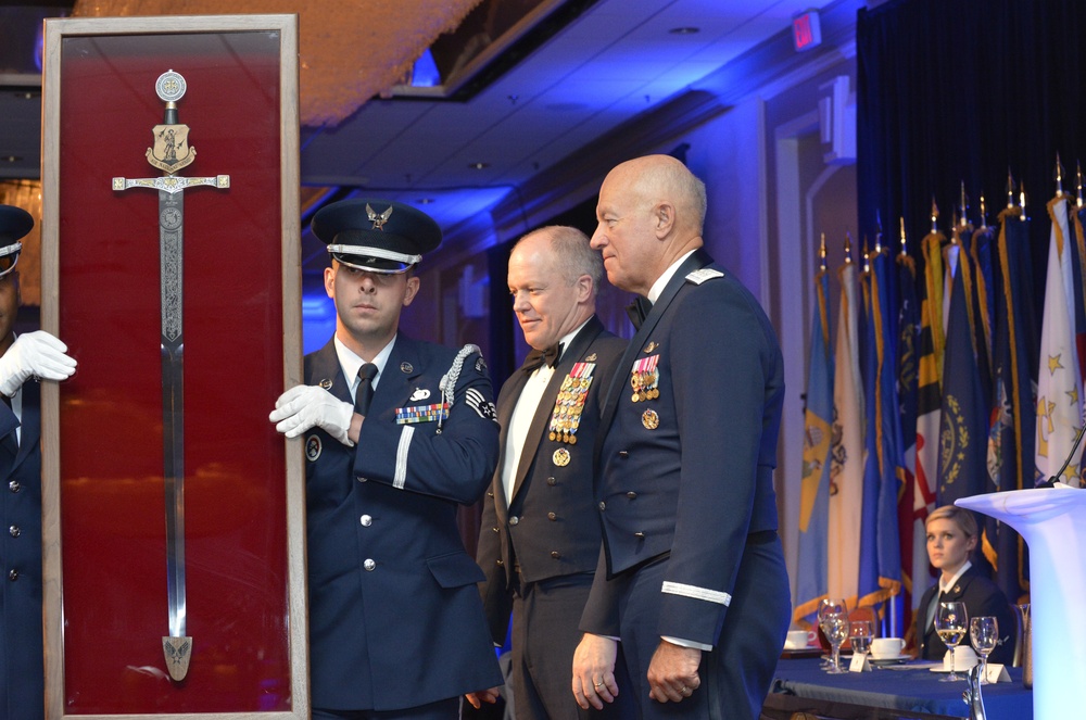 Air National Guard director honored at Order of the Sword ceremony