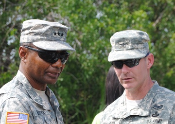 Lt. Gen. Bostick visits the Everglades