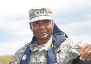 Lt. Gen. Bostick visits the Everglades