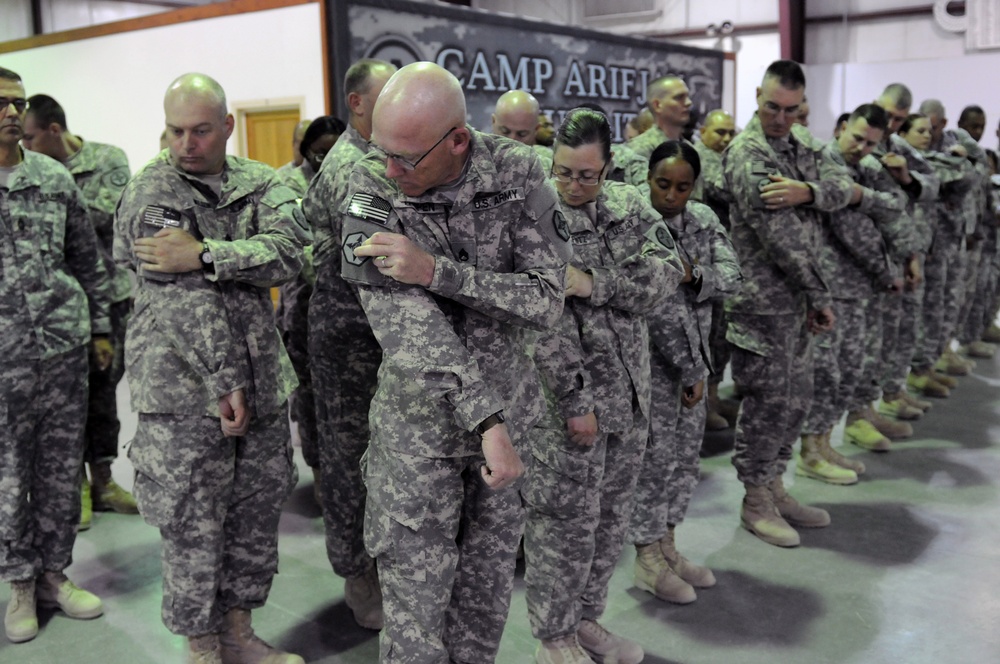 364th ESC uncases its colors