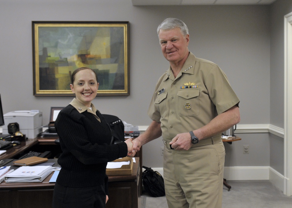 CNO meets with OPNAV staff