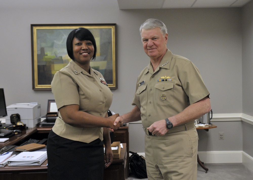 CNO meets with OPNAV staff