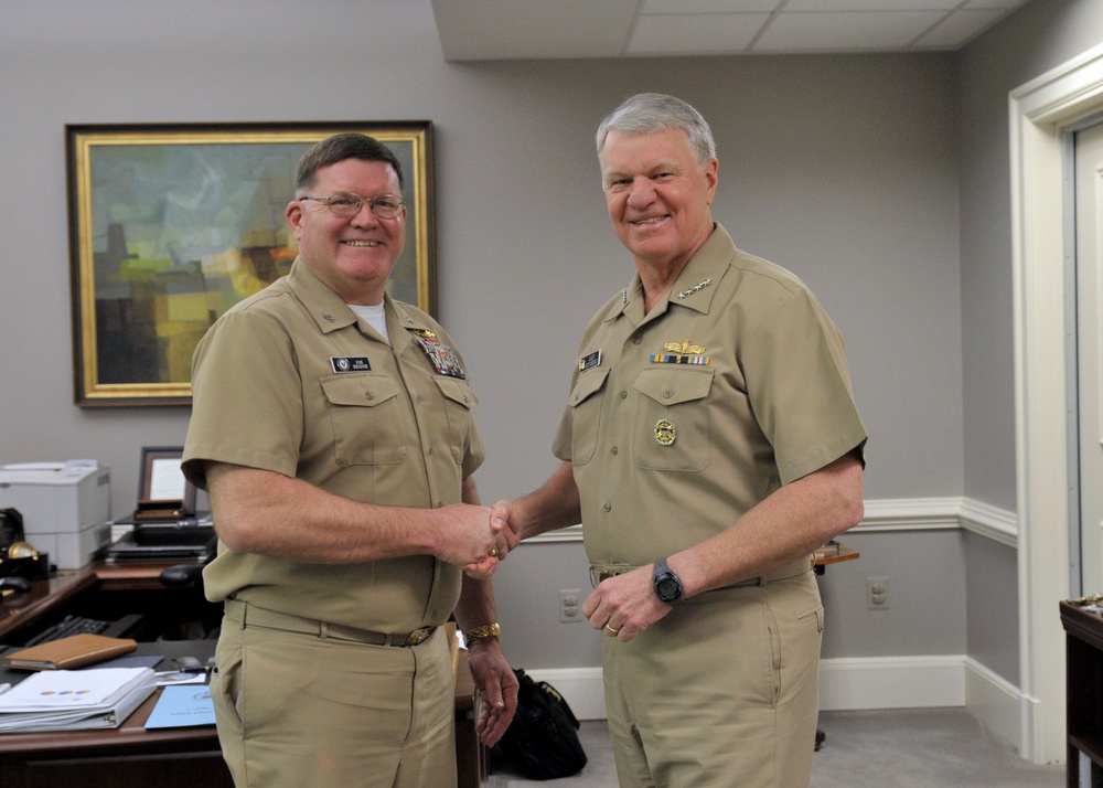 CNO meets with OPNAV staff