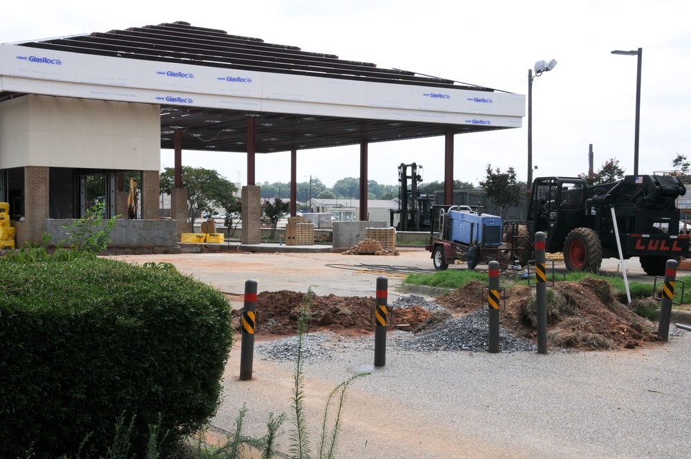 Dickinson Gate construction