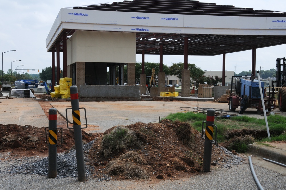 Dickinson Gate construction