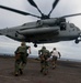 15th MEU Marines fast rope on board Peleliu
