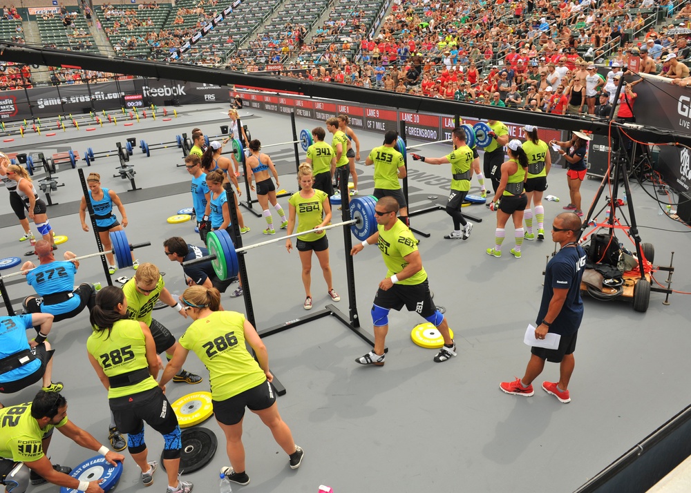 Reebok store crossfit game