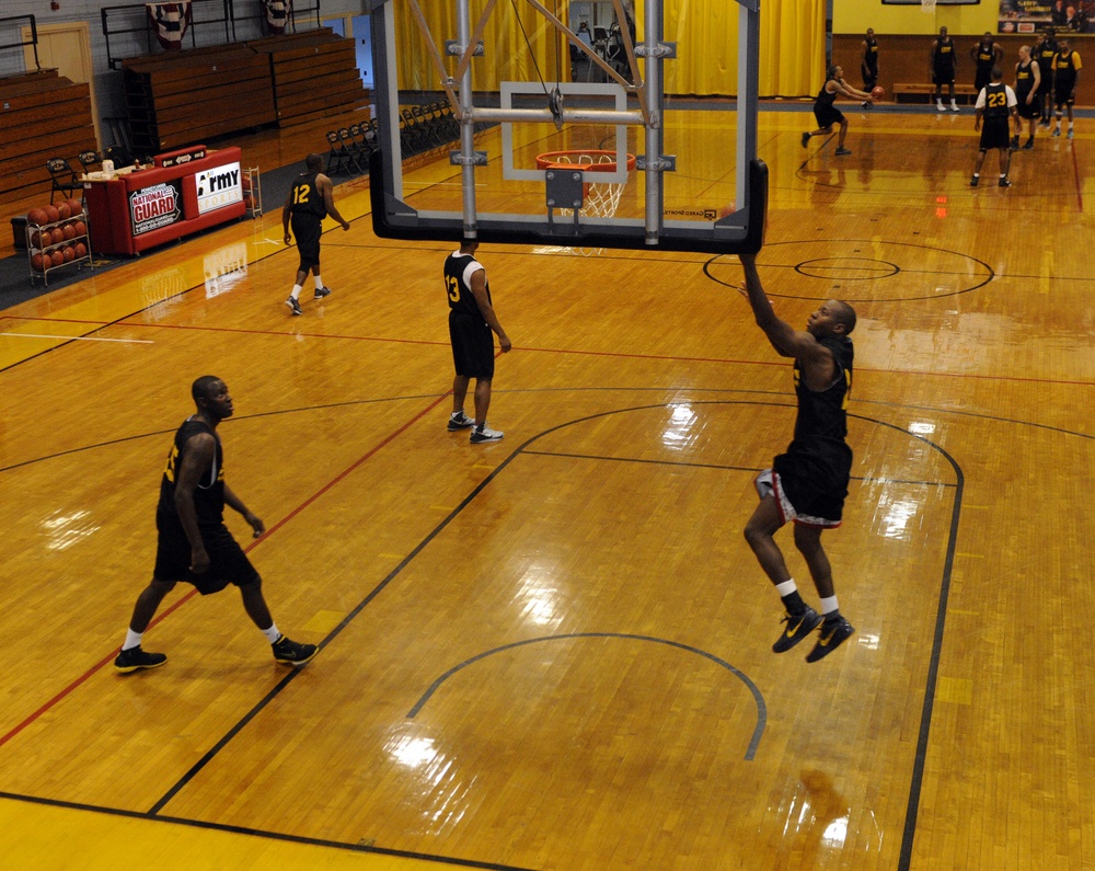 Tryouts for Army’s best basketball players