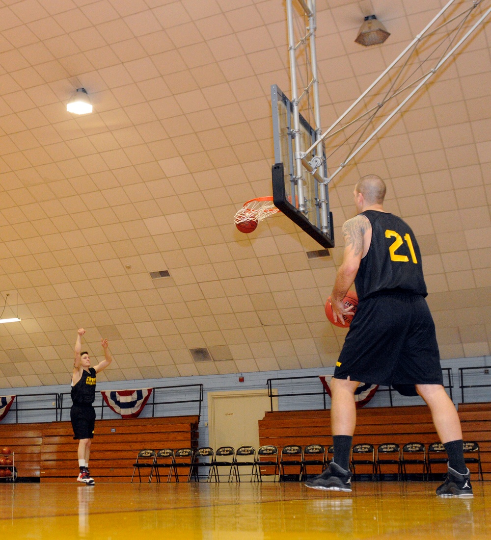 Tryouts for Army’s best basketball players