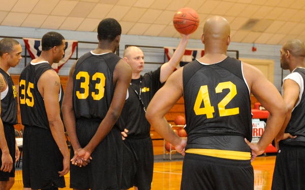 Tryouts for Army’s best basketball players