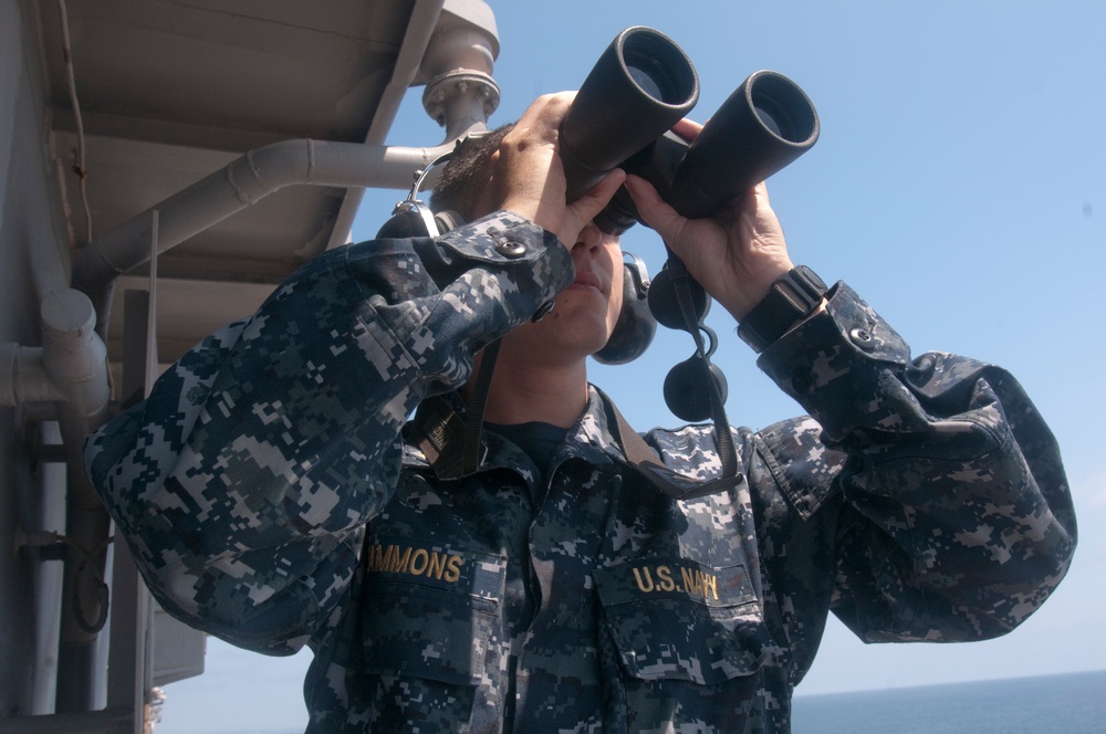 USS Peleliu crew conducts training exercises