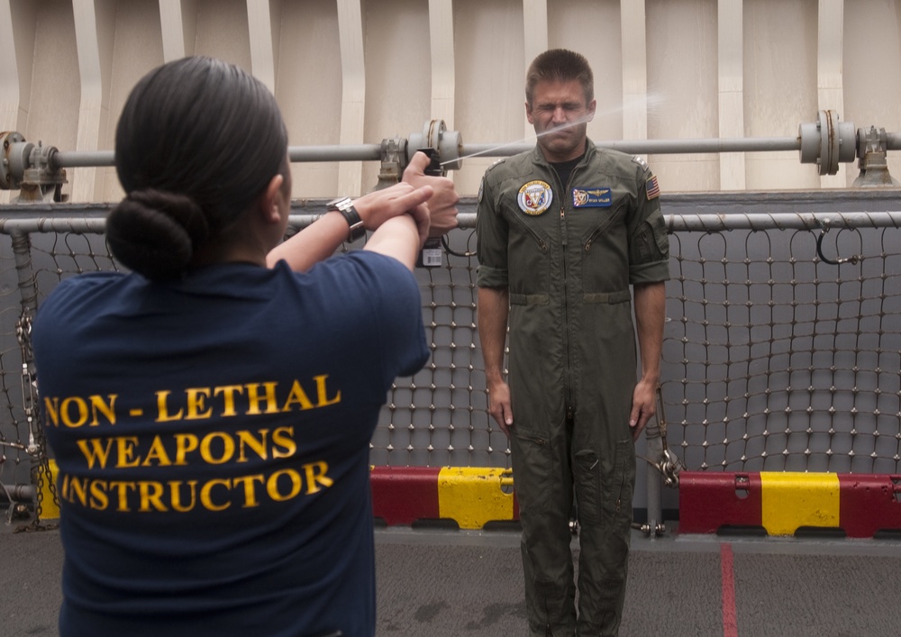 USS Peleliu crew conducts training exercises