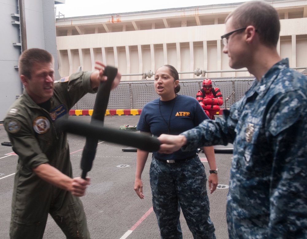 USS Peleliu crew conducts training exercises