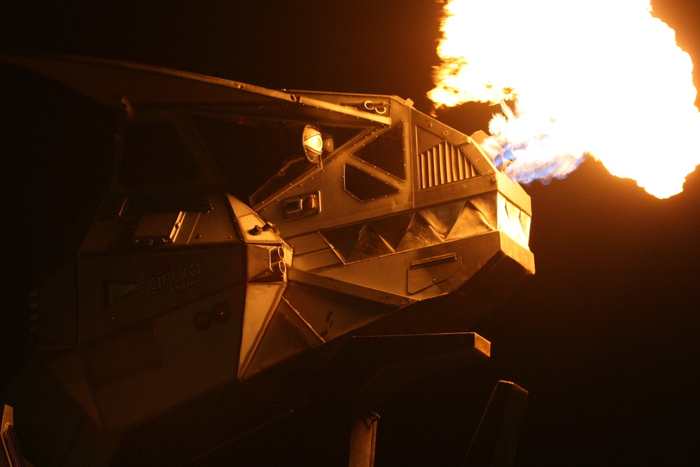 Miramar burns up night sky during 2012 air show