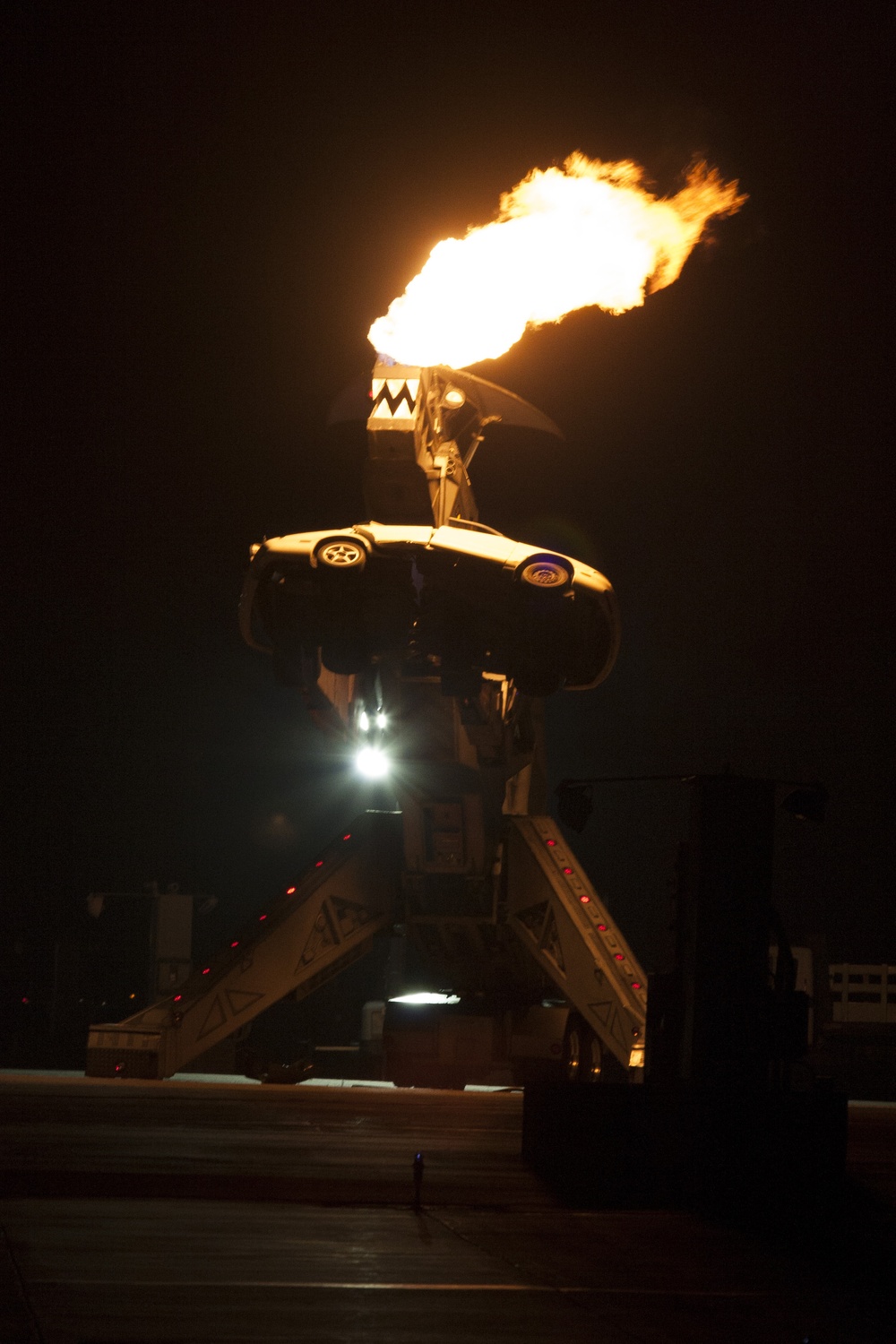 Miramar burns up night sky during 2012 air show