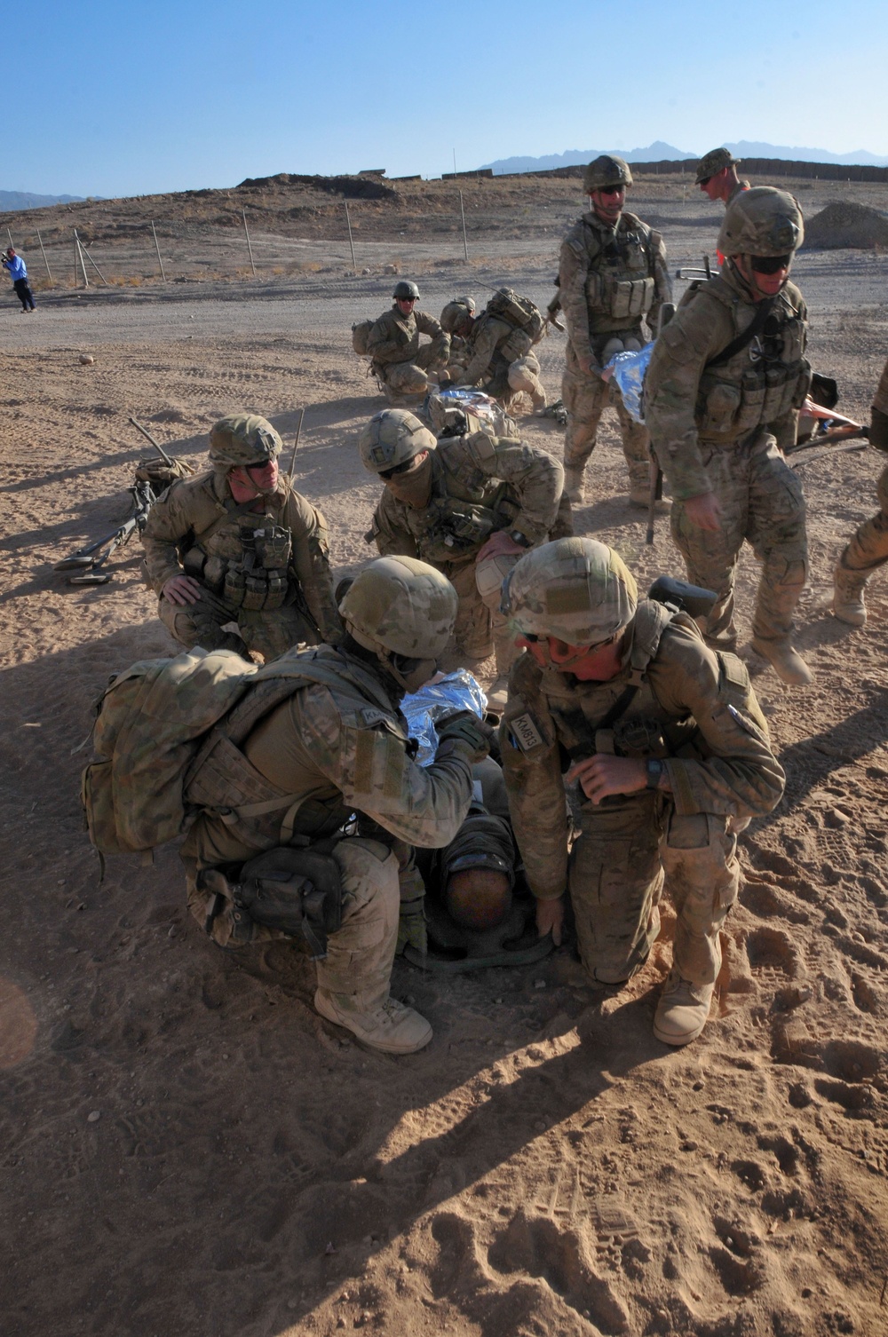 DVIDS - Images - Angels of mercy: Forward Support Medical Platoon 3 ...