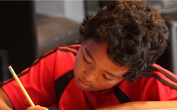 Youth Teen Center hosts children's homework hour