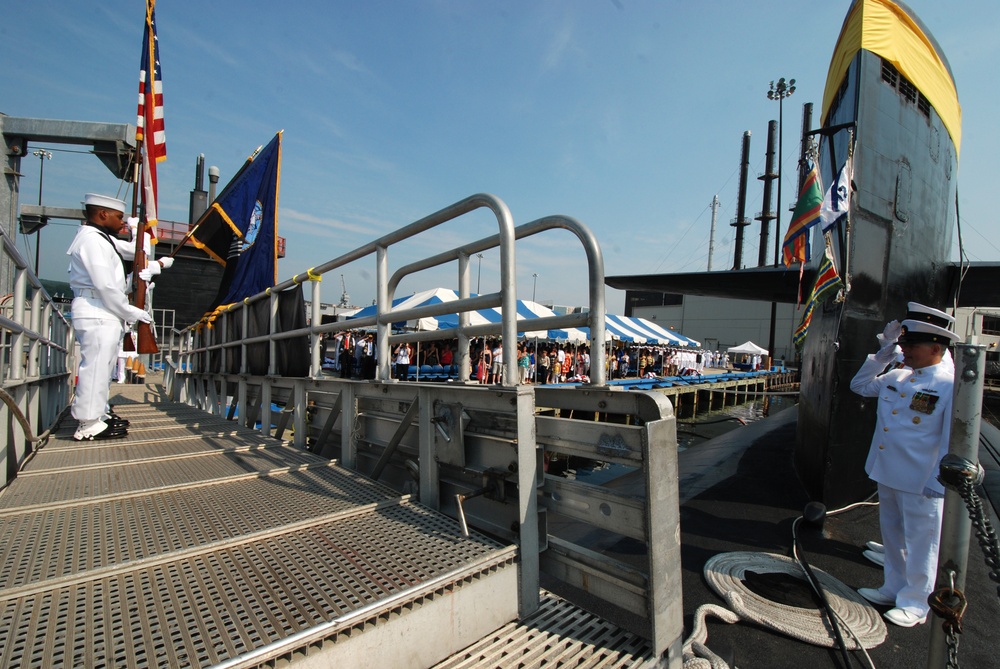 Change of command ceremony