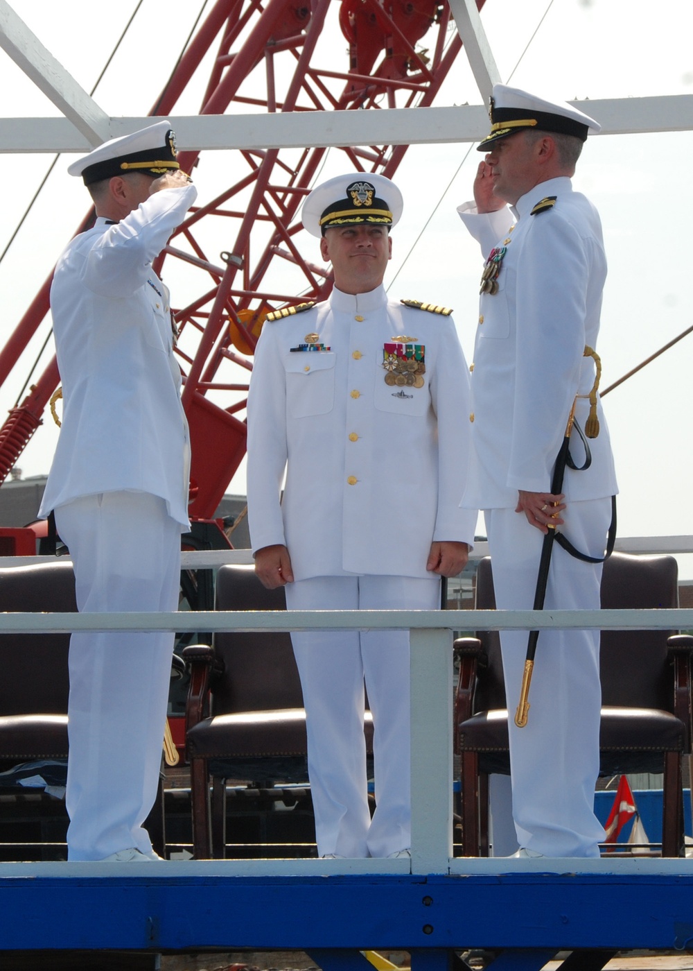 Change of command ceremony