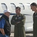 Chuck Yeager visits Nellis