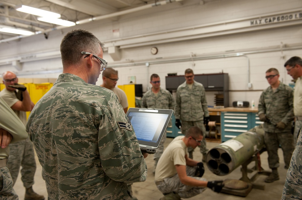 Ammo prepares to light up training grounds at Jaded Thunder
