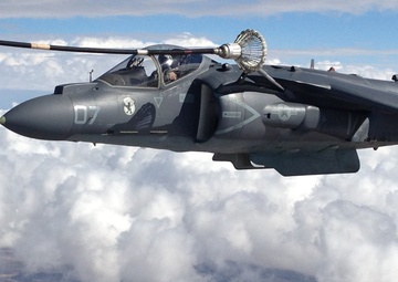 Filler up - Hercules keep Harriers flying high during WTI