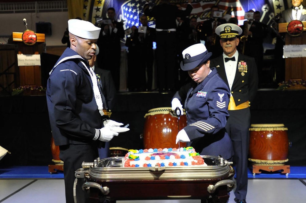 Fleet Activities Yokosuka hosts US Navy's 237th Birthday Ball