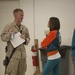 Miami Dolphins alumni players, cheerleaders visit Camp Leatherneck