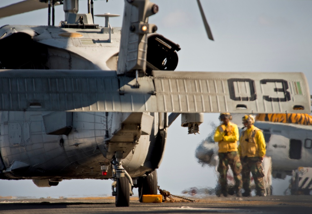 USS Bonhomme Richard flight operations