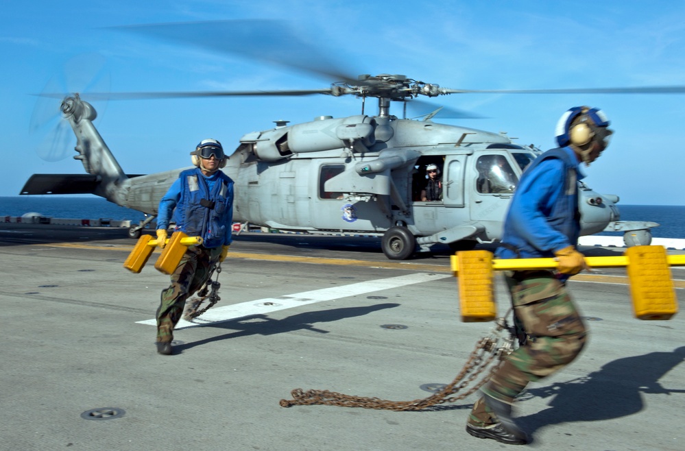 USS Bonhomme Richard flight operations