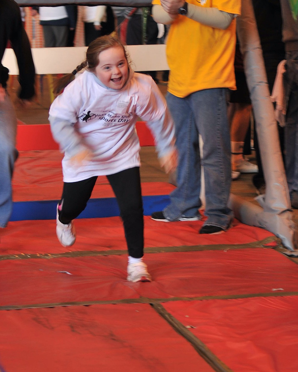 Airmen, local community come together for Joan Mann Special Sports Day