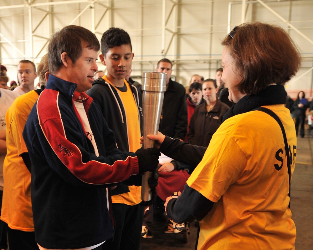 Airmen, local community come together for Joan Mann Special Sports Day
