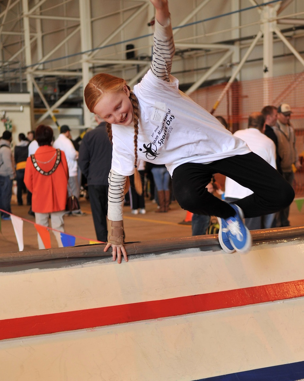 Airmen, local community come together for Joan Mann Special Sports Day