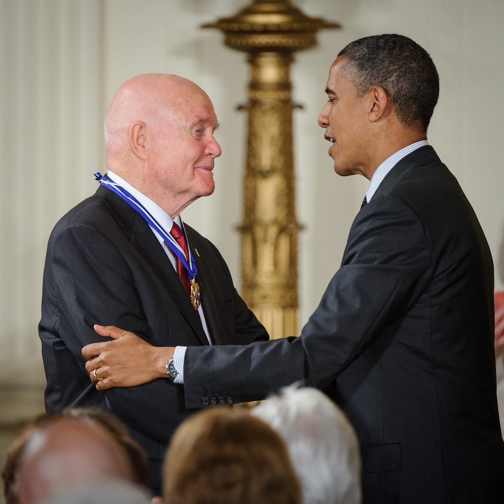 John Glenn Receives Presidential Medal of Freedom  (201205290002HQ)