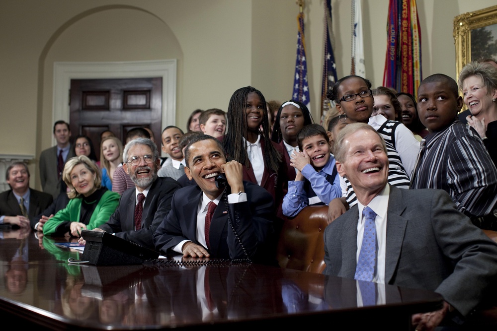 President Obama Calls ISS