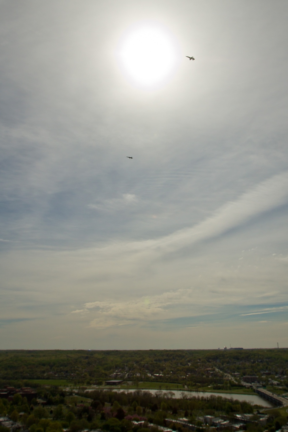 T-38 Aircraft Fly Over Washington (201204050003HQ)