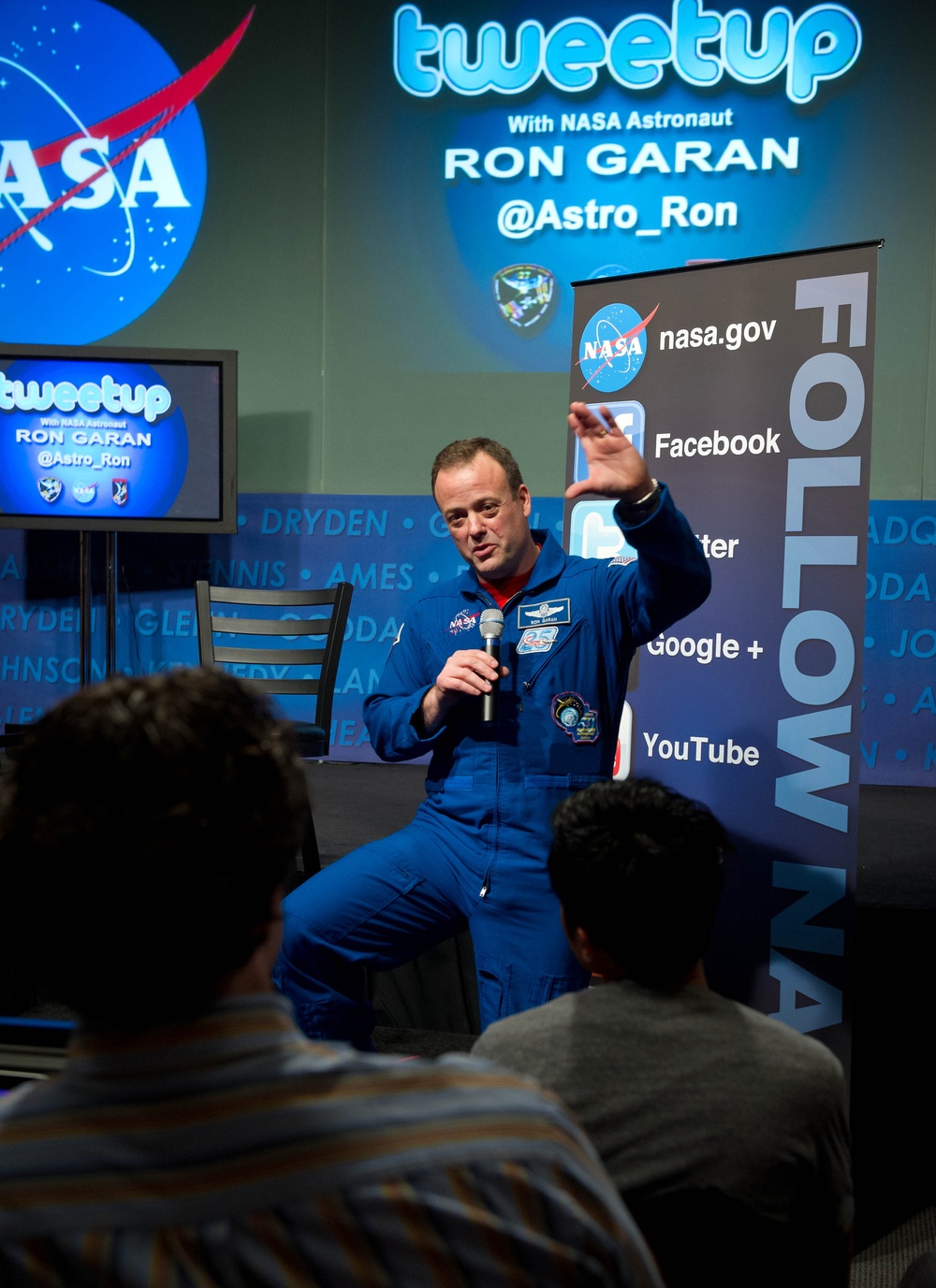 Ron Garan Tweetup (201202140018HQ)